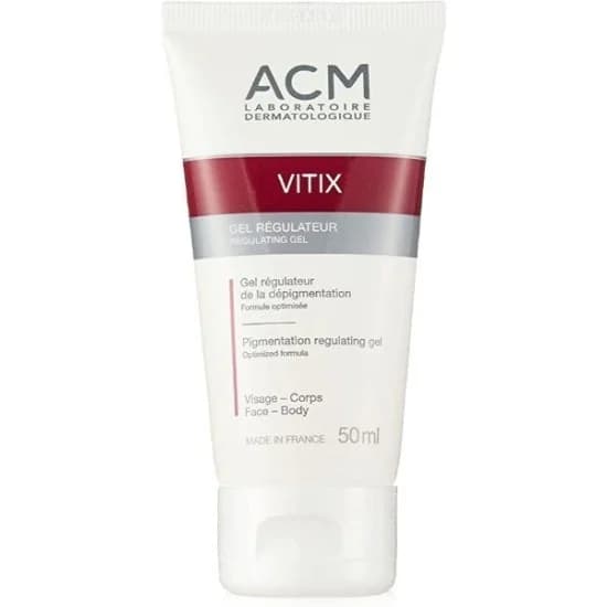 VITIX Gel Régulateur de la Pigmentation 50ml Visage et Corps - Dépigmentation, Vitiligo