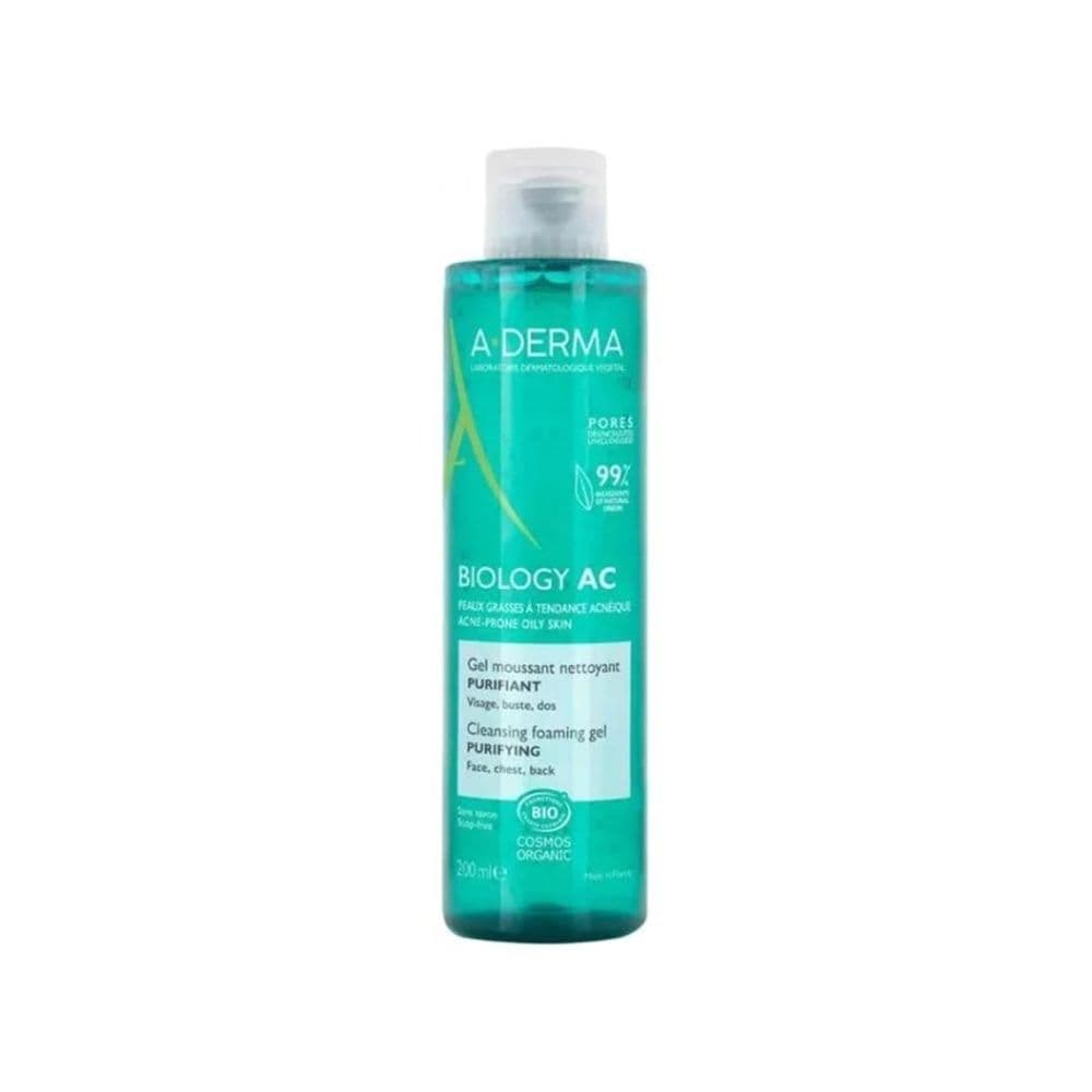 A-Derma Gel Moussant Nettoyant Purifiant 200mL