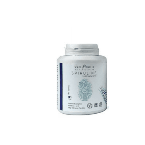 SPIRULINE VERT FEUILLE – 180 gélules