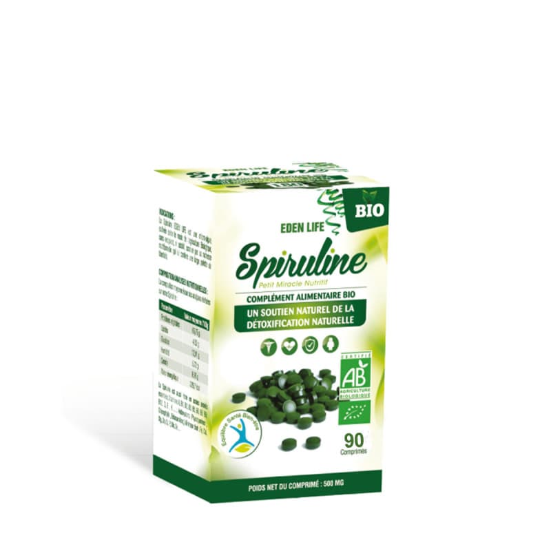 Eden Life Spiruline B/90 Comprimés
