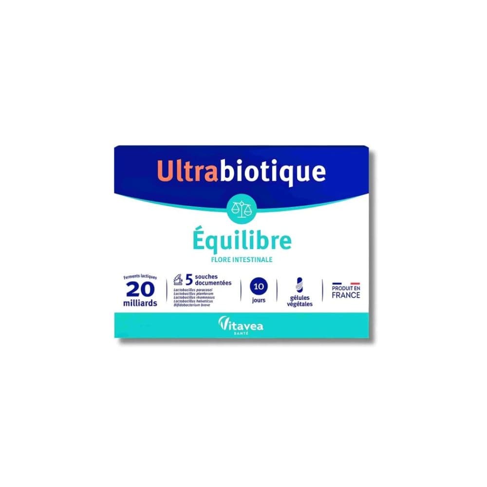 VITAVEA Ultrabiotique Equilibre–Balance B/10 Gélules