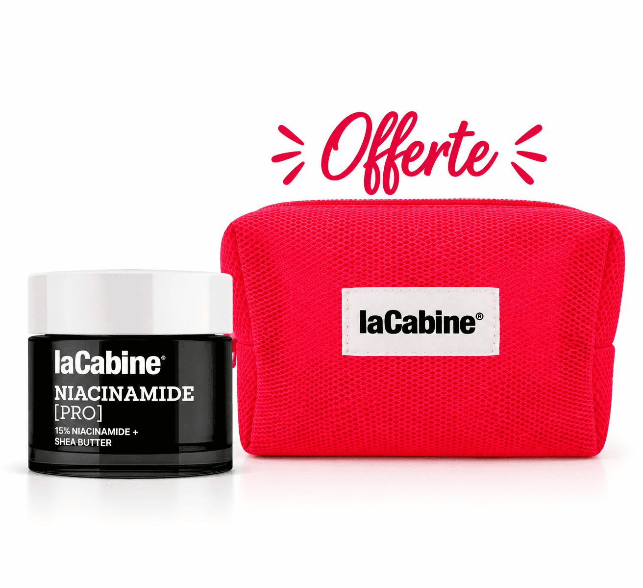 LaCabine Crème Niacinamide Pro 50mL+Trousse Offerte
