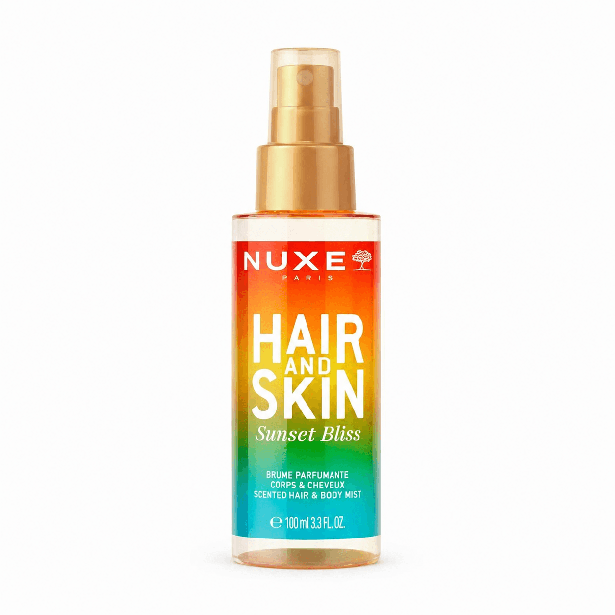 NUXE Hair&Skin Brume Parfumante Corps et Cheveux – Sunset Bliss 100mL