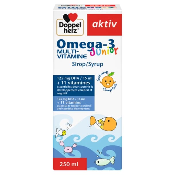 AKTIV Omega-3 Junior Multi-Vitamine 250mL