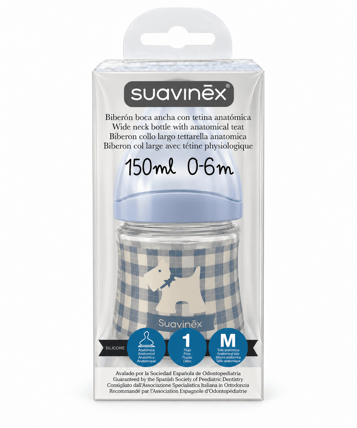 Suavinex Biberon Scottish 150mL 0-6M