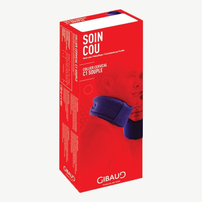 Gibaud Collier Cervical C1 Souple T2 35-40CM REF 6631