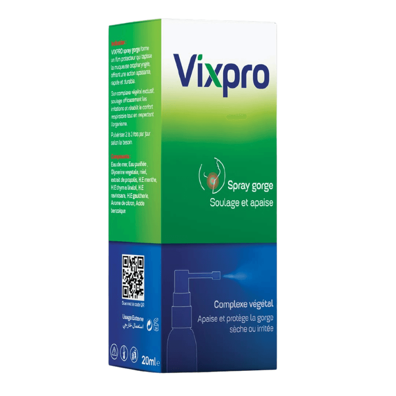 Protis Vixpro Spray Gorge Enfants et Adultes 20mL