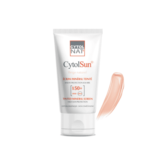 Cytolnat Cytolsun Écran Minéral SPF50+ Teinté Beige Naturel 50ml