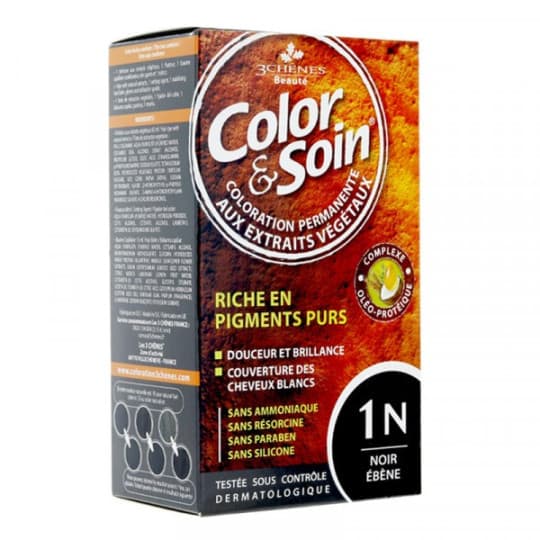 3 CHENES Color & Soin 1N Noir Ebene