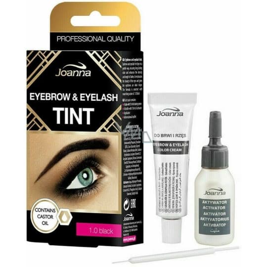 JOANNA EYEBROWS AND EYELASHES TINT CREAM - BLACK