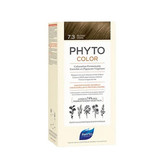 Phyto Phytocolor Coloration Permanente 7.3 Blond Doré