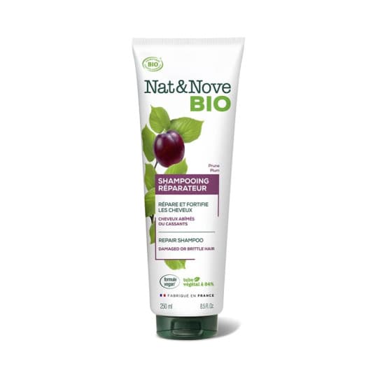 Nat&Nove Bio Shampooing Réparateur Prune