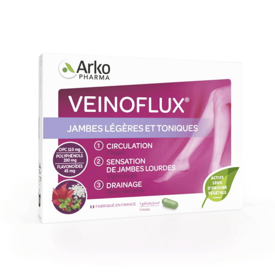 Arkopharma Veinoflux Jambes Légères et Toniques
