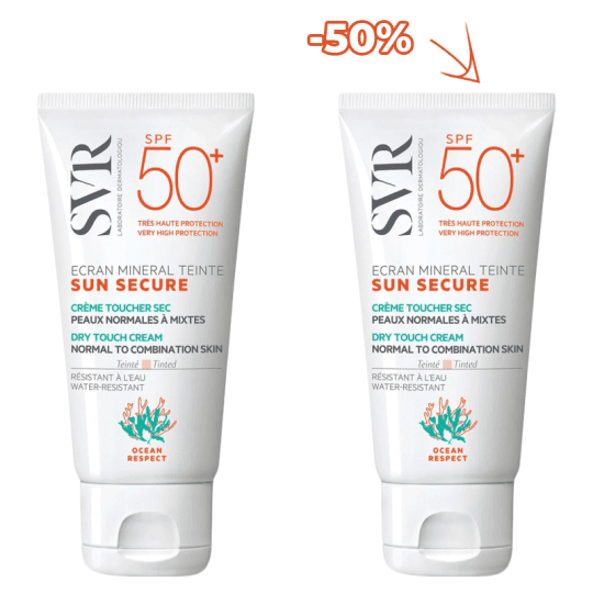 Duo SVR Sun Secure Écran Minéral Teinté SPF50+