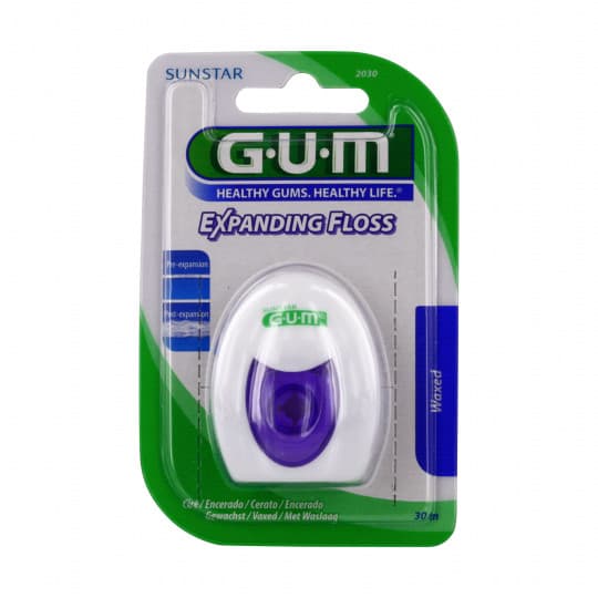 GUM FIL DENTAIRE EXPANDING FLOSS 2030, 30M