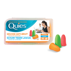 Quies Protection Auditive Mousse Anti-Bruit Couleur Chair