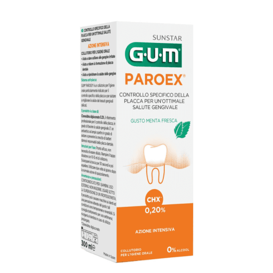 GUM Paroex Bain de Bouche Chlorhexidine 0,20% 300ml