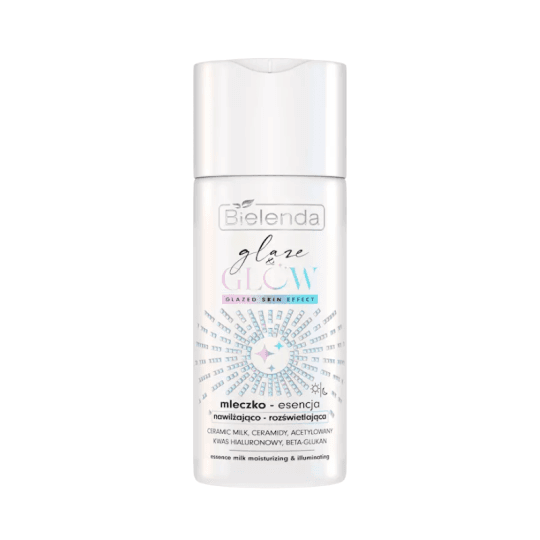 Bielenda Glaze & Glow Essence Milk Hydratant & Illuminateur 120ml