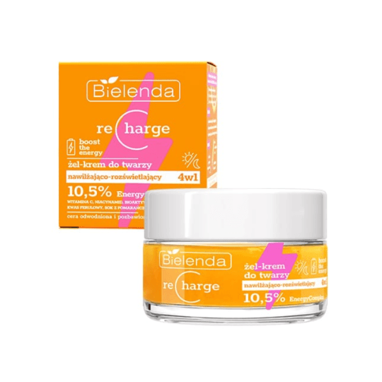 Bielenda Recharge Boost Gel-Crème Hydratant & Illuminateur 4 en 1 50ml
