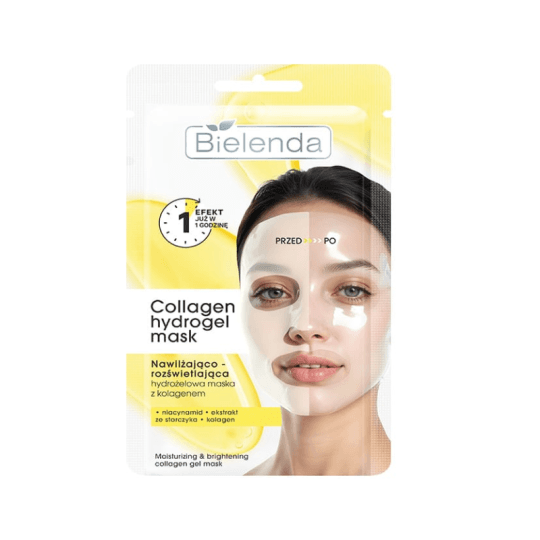 Bielenda Masque Hydrogel Collagène Hydratant & Illuminateur 1 Masque