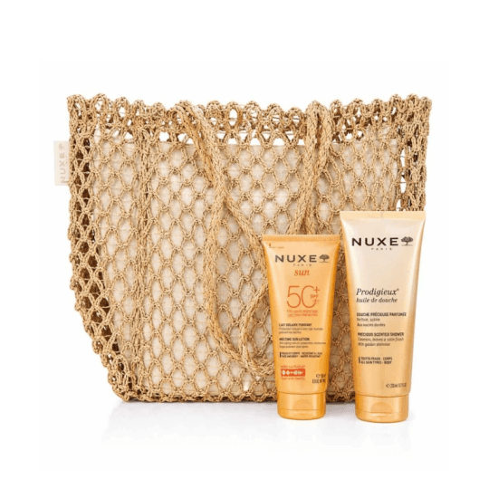 Nuxe Lait Solaire SPF50 + Huile de Douche & Sac Offerts