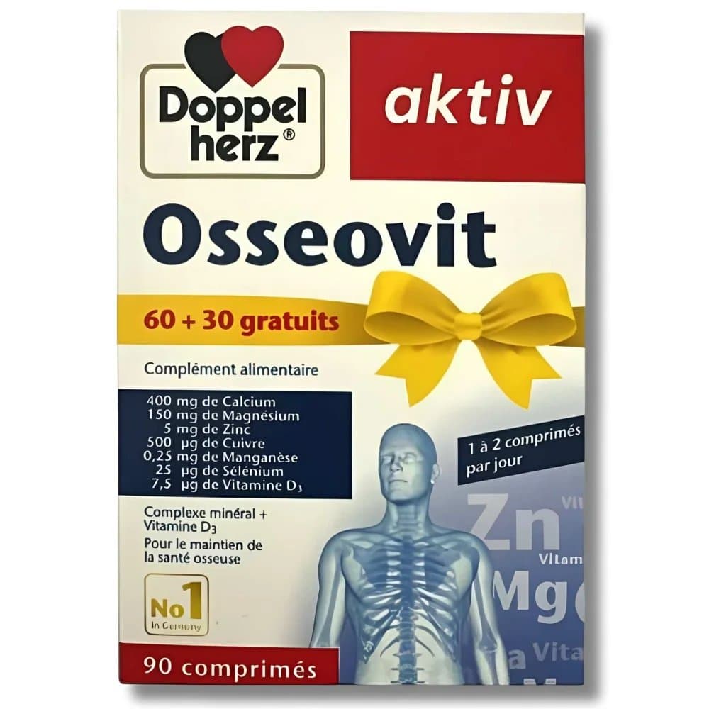 DOPPEL Herz Aktiv – Osseovit 90 Comprimes