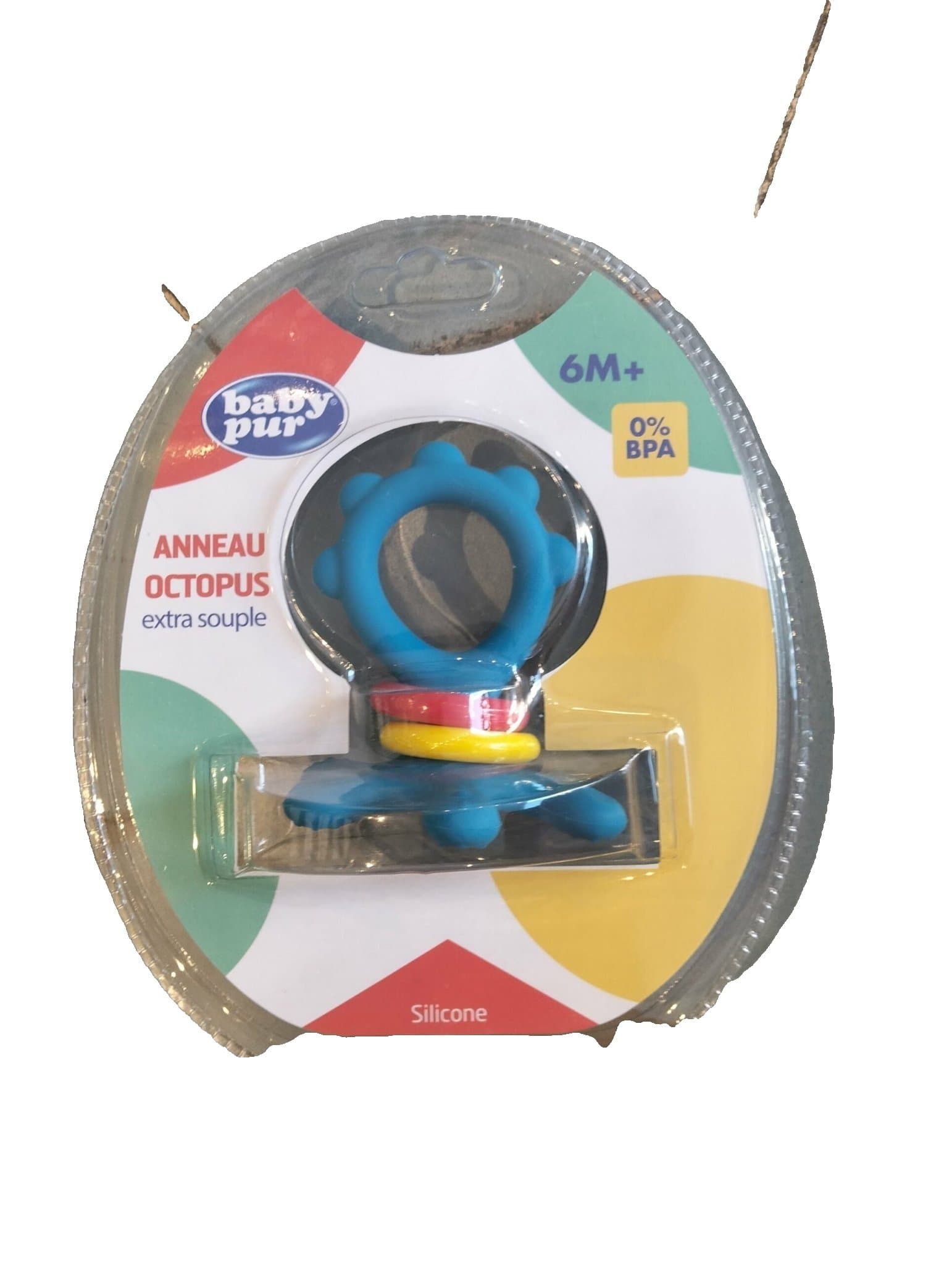 BABY Pur – Anneau de Dentition Octopus +4mois
