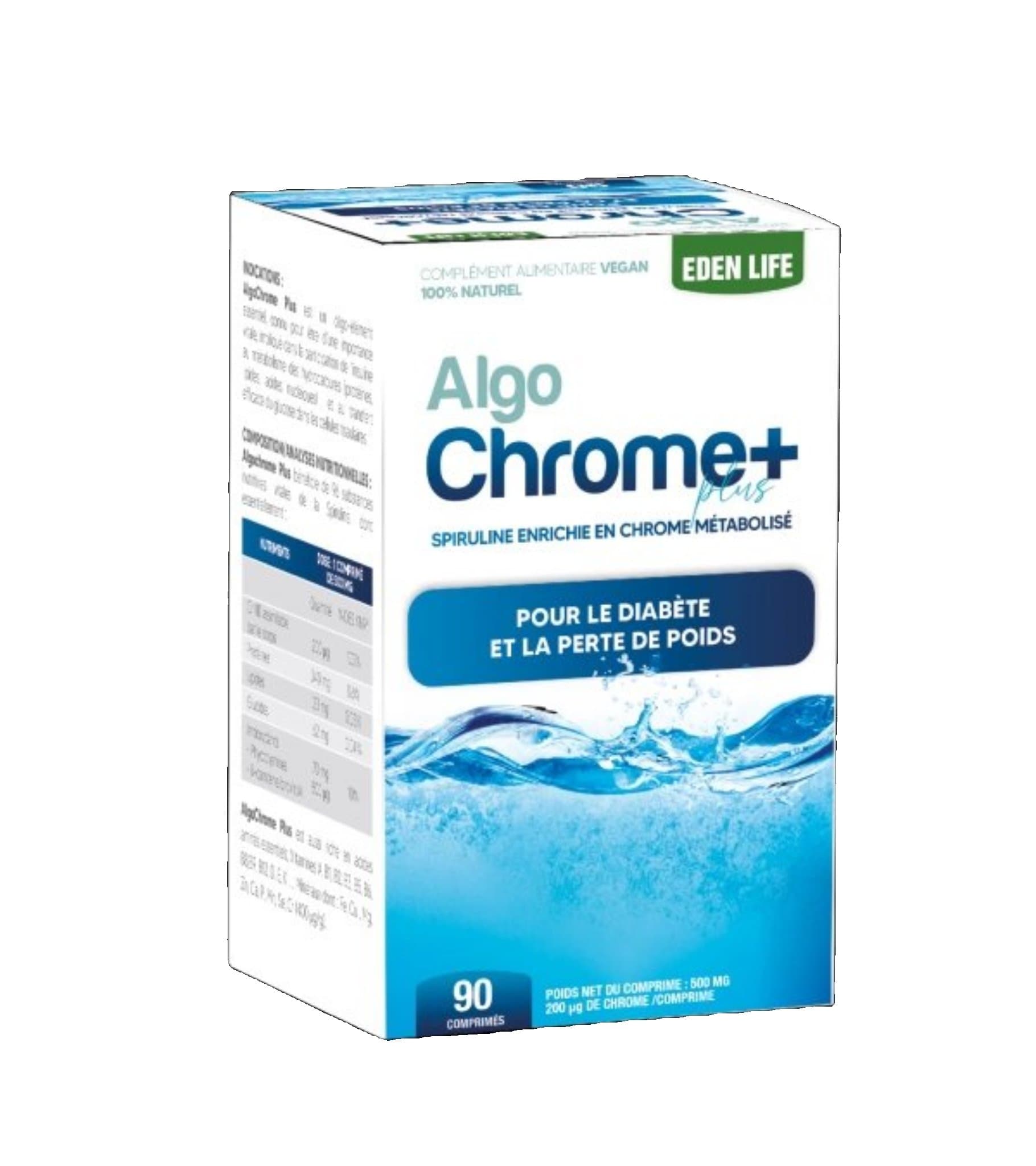 AlgoChrome + 90 Gélules ( diabète et perte de poids)