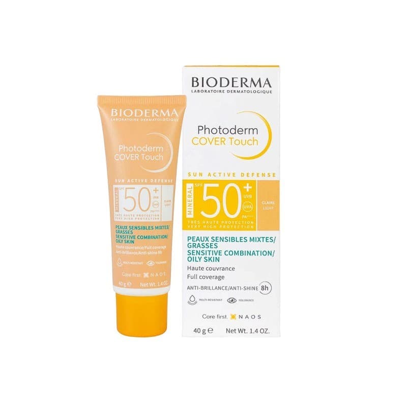 BIODERMA PHOTODERM COVER TOUCH CLAIR SPF50+ 40GR