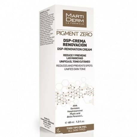 Martiderm Dsp Crème Renovatrice Dépigmentante 40 ml