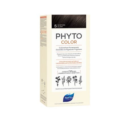 Phyto Phytocolor Couleur Soin 5 Chatain Clair 1 Kit