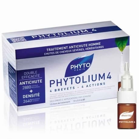 Phyto Phytolium 4 Traitement Antichute Homme 12X3.5ml