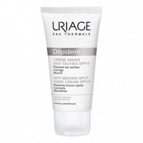 Uriage Depiderm Creme Mains Anti-Taches Brunes Spf15 50ml