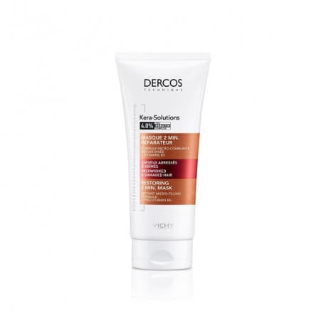 Vichy Dercos Kera-Solutions Masque 2Min Reparateur 200ml