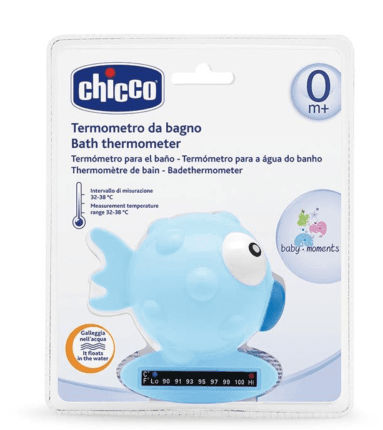 Chicco Thermomètre De Bain Blue Fish