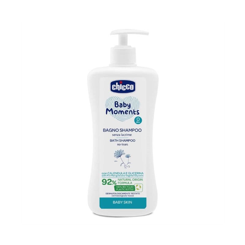 Chicco Shampoing Chev & Corps Baby Moments 500 ml