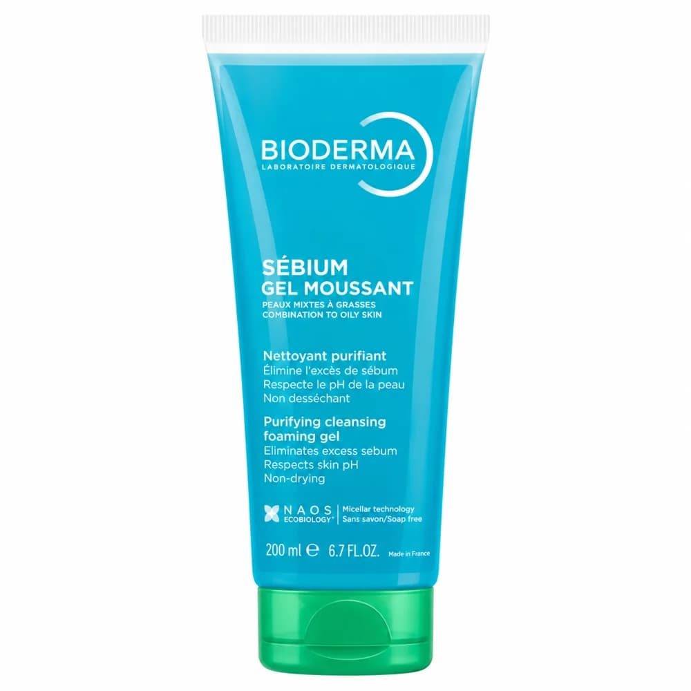 Bioderma Sébium Gel Moussant Purifiant Tube 200ml