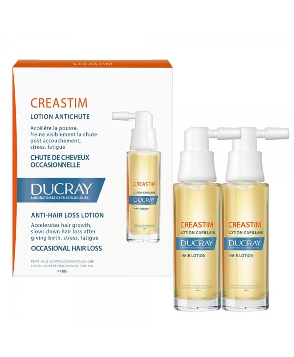 Ducray Creastim Lotion Antichute – 2 Flacons Spray 30ml