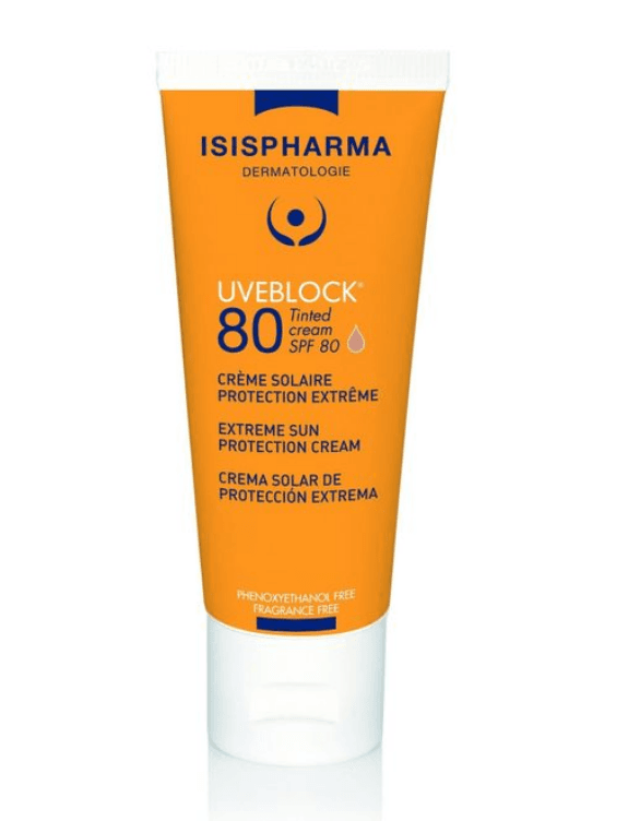 Uveblock Ecran Spf 80 Teinte, 40 ml