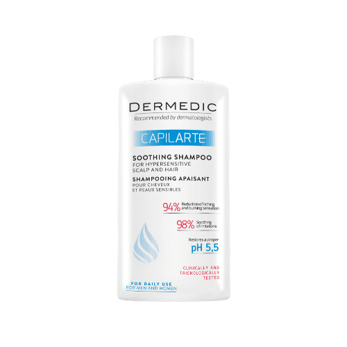 Dermedic Capilarte Shampooing Apaisant Pour Cuir Chevelu Hypersensible 300ml