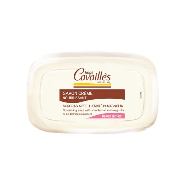 Roge Cavailles Savon Crème Karité & Magnolia 115Gr