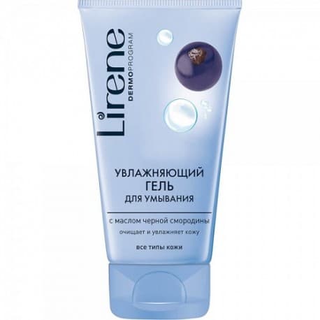 Lirene Gel Nettoyant Cassis 150 ml Tout Type Peaux 150ml