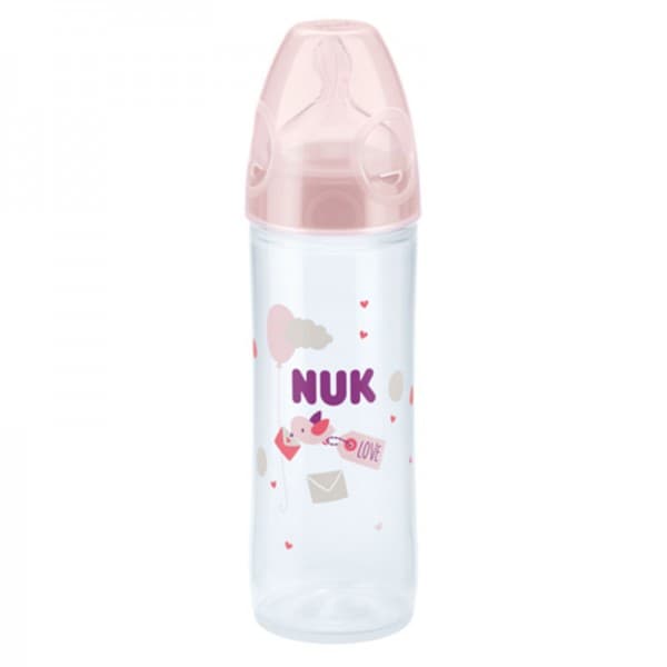 Nuk Biberon Plastique Love 6-18 Mois 250ml