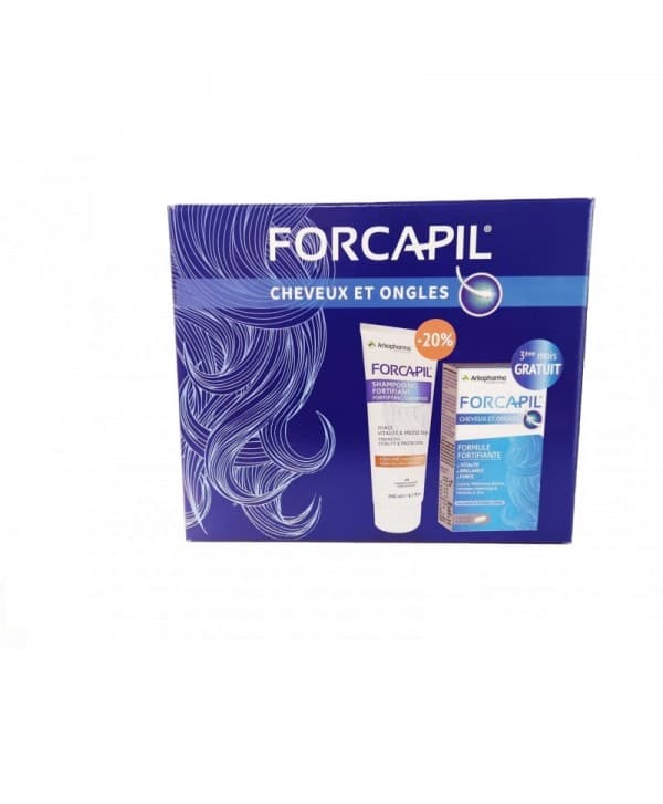 Forcapil Pack Cheveux Et Ongles