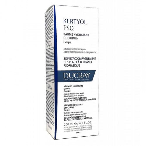 Ducray Kertyol P.S.O Baume Hydratant Quotidien Corps 200ml