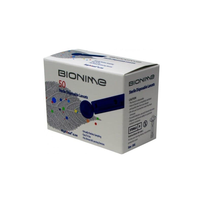 Bionime Lancettes 50 Unités