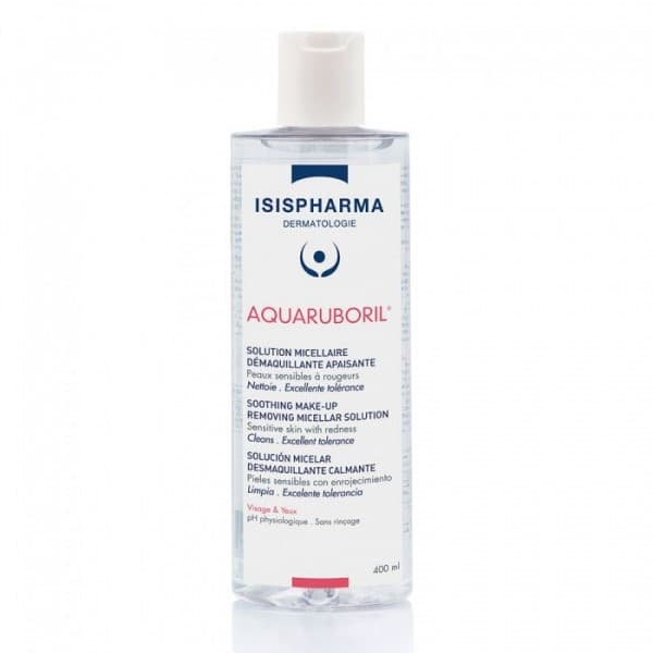 Isipharma Aquaruboril Solution Micellaire Demaquillante 400ml