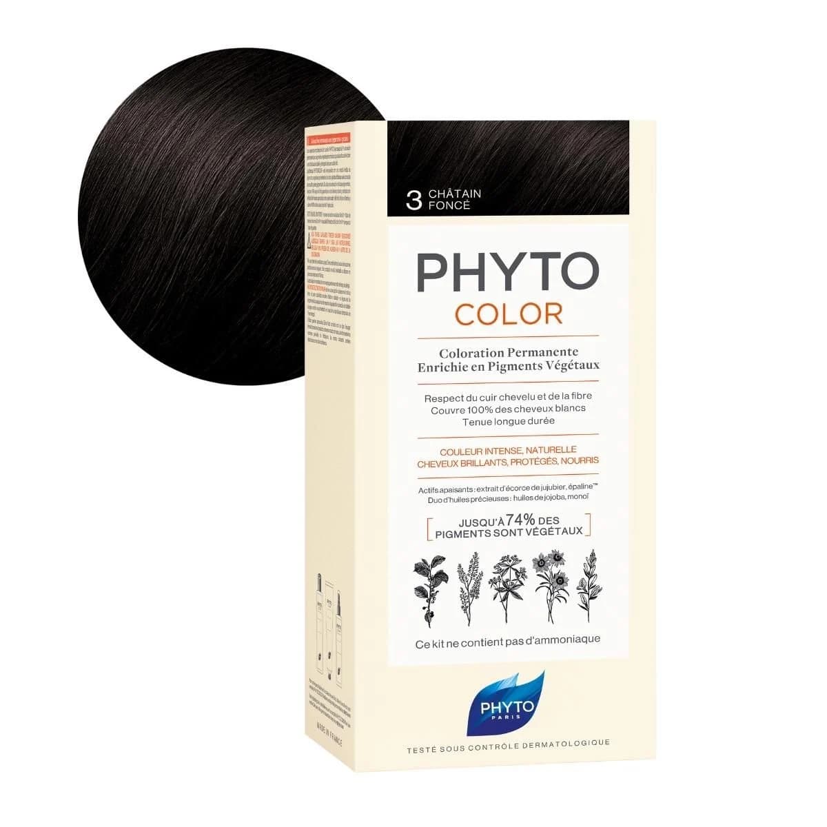 Phyto Color 3 Chatain Fonce