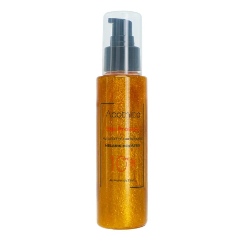Apothica – Huile Bronzante Sun Protect Spf 10 (Monoi De Tahiti) – 100 ml