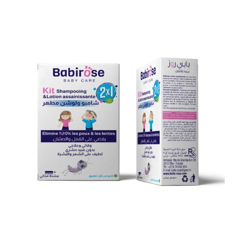 Babirose Kit Anti-Poux (Lot+Shamp)